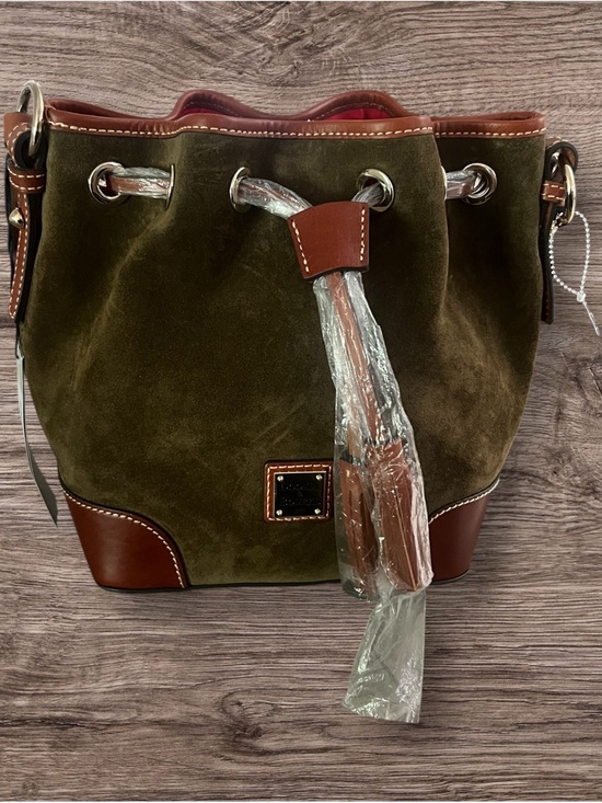 Dooney & Bourke Handbags - Dooney and Bourke suede bucket bag